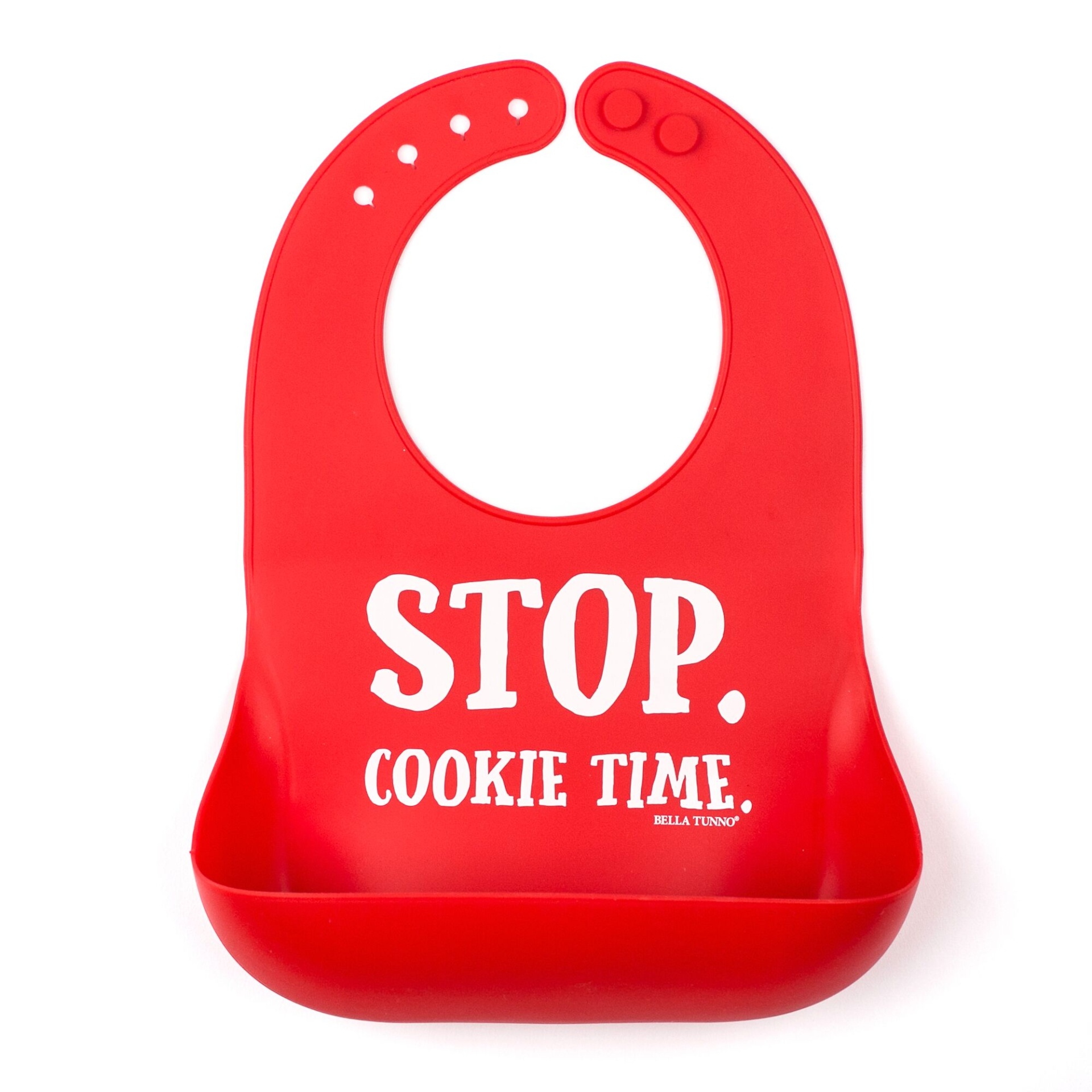 slide 1 of 1, Bella Tunno Cookie Time Wonder Bib, 1 ct