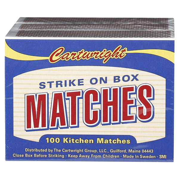 Cartwright Strike On Box Matches 1 ct Shipt