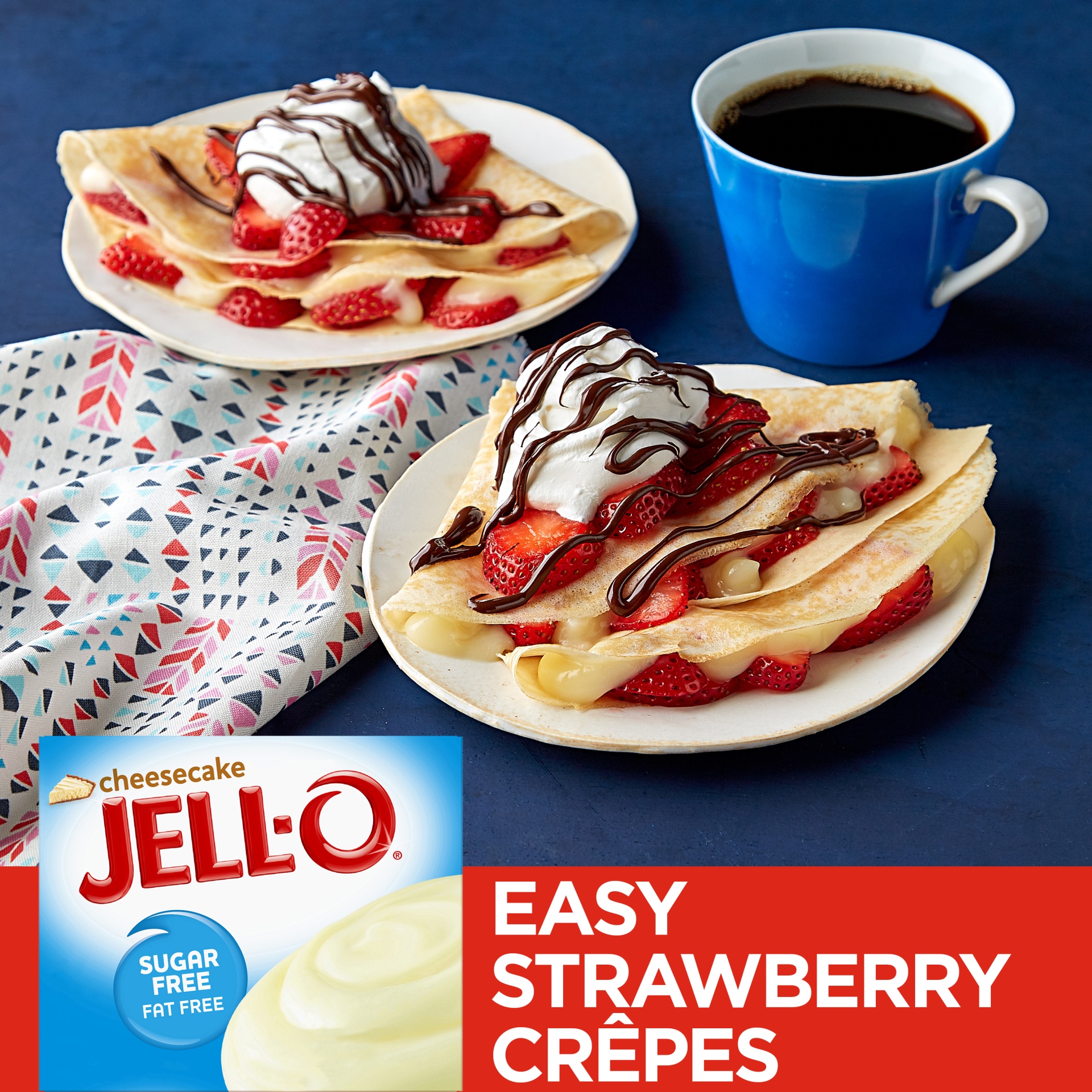 slide 5 of 10, Jell-O Cheesecake Sugar Free & Fat Free Instant Pudding & Pie Filling Mix, 1 oz