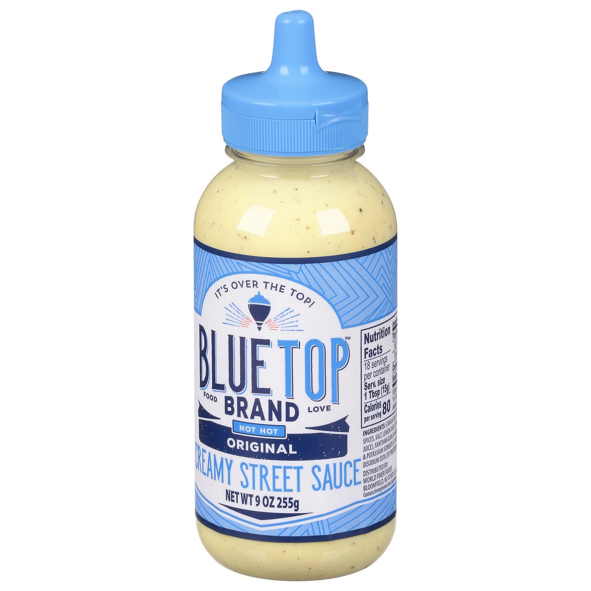 slide 8 of 11, Bluetop Original Creamy Street Sauce, 9 oz