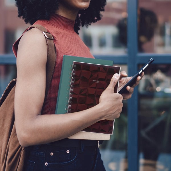 slide 6 of 10, Cambridge® Facet 2026 Customizable Weekly Monthly Planner, Small, 5 1/2"" x 8 1/2"", 1 ct