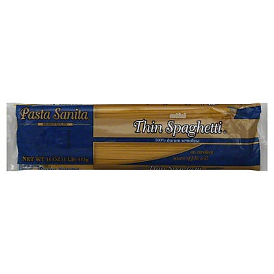 slide 1 of 1, Pasta Sanita Thin Spaghetti, 16 oz