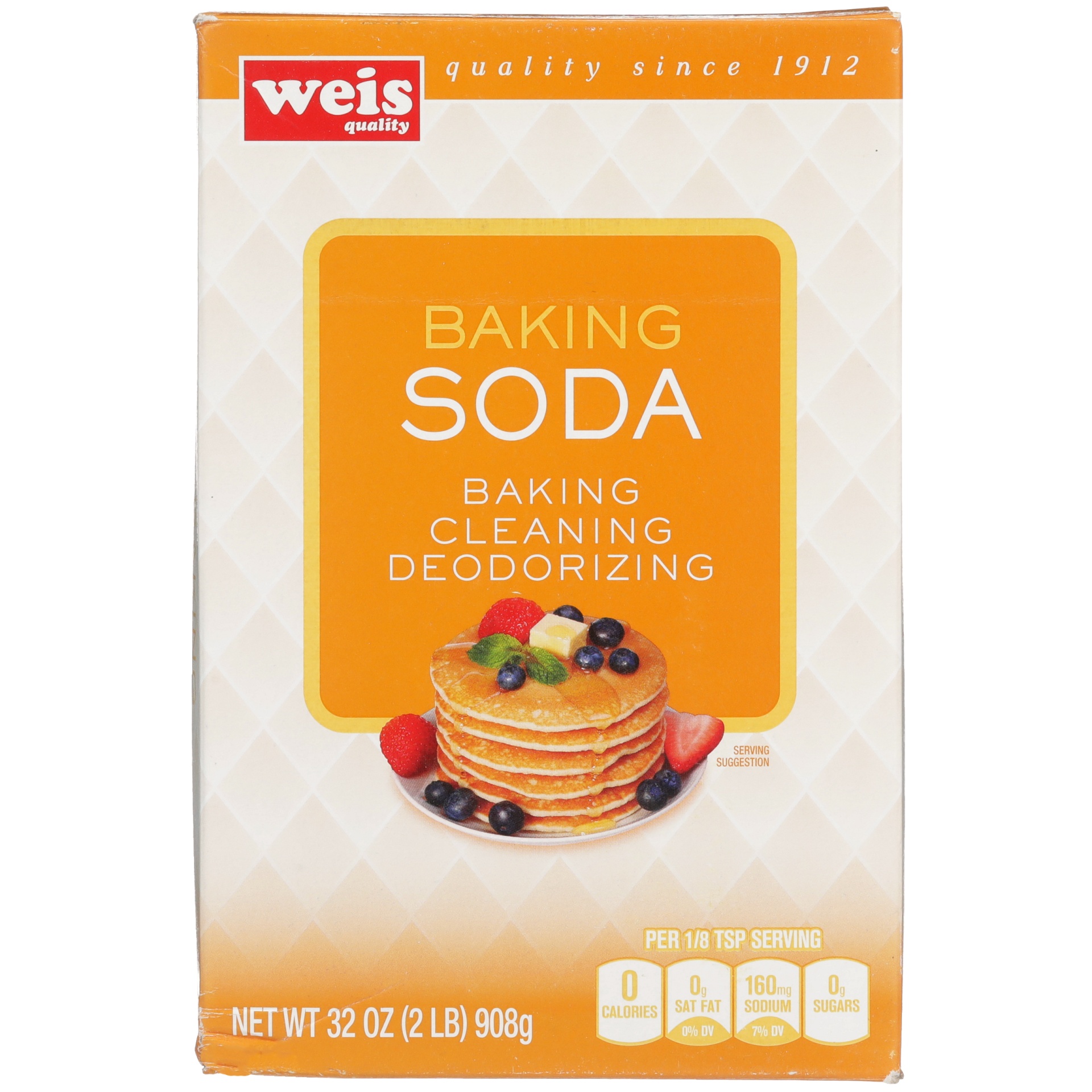 slide 1 of 6, Weis Quality Baking Soda, 32 oz