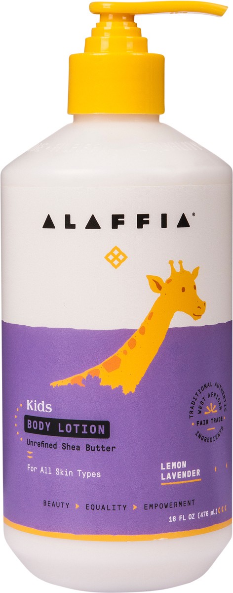 slide 10 of 11, Alaffia Babies & Kids Body Lotion,  Lemon Lavender, 16 fl oz