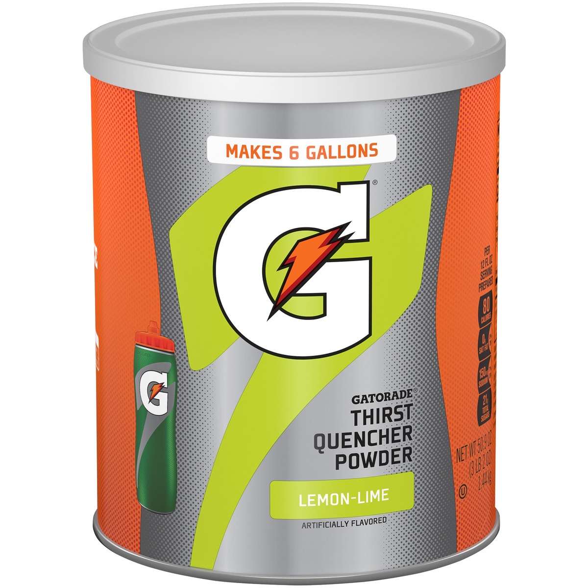 slide 4 of 6, Gatorade Lemon-Lime Thirst Quencher Powder Beverage Sport Drink, 50.9 oz