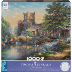 Thomas' KinkadePuzzle Assortment: Images of Thomas' Kinkade and Kinkade Warner Brothers Movies artwork