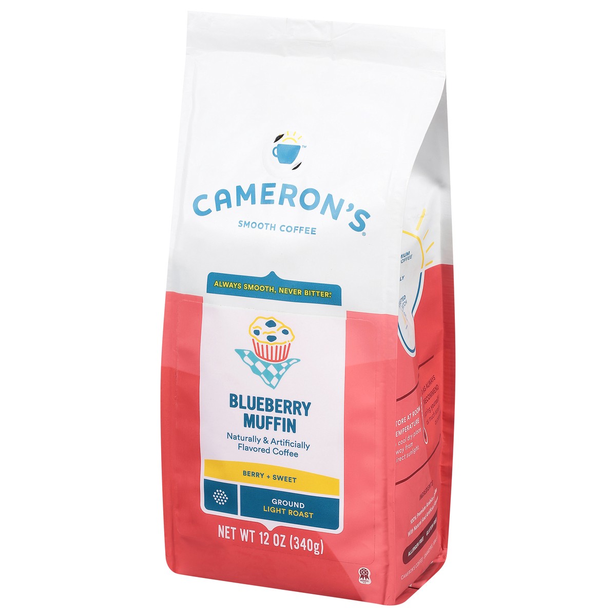 slide 9 of 9, Camerons Coffee Blueberry Muffin - 12 oz, 12 oz