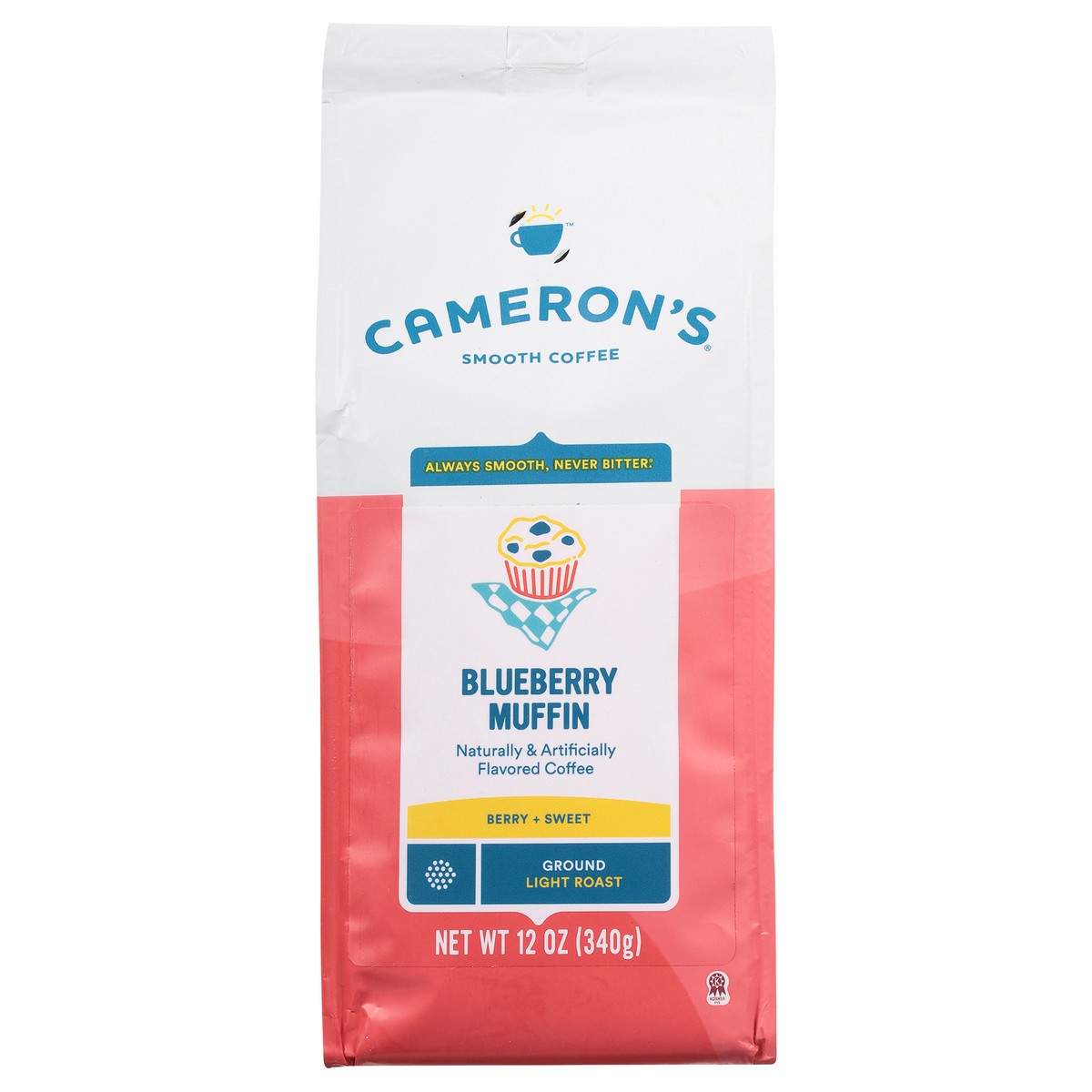 slide 1 of 9, Camerons Coffee Blueberry Muffin - 12 oz, 12 oz
