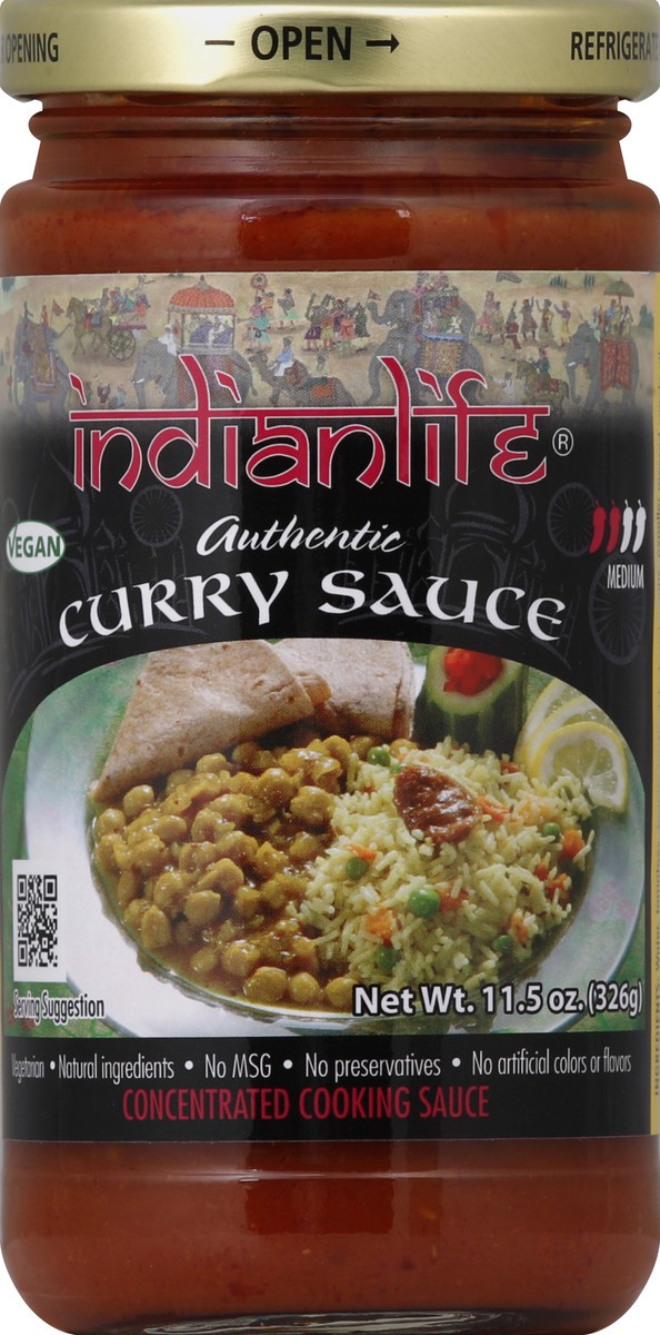 slide 1 of 2, Indianlife Curry Sauce 11.5 oz, 11.5 oz