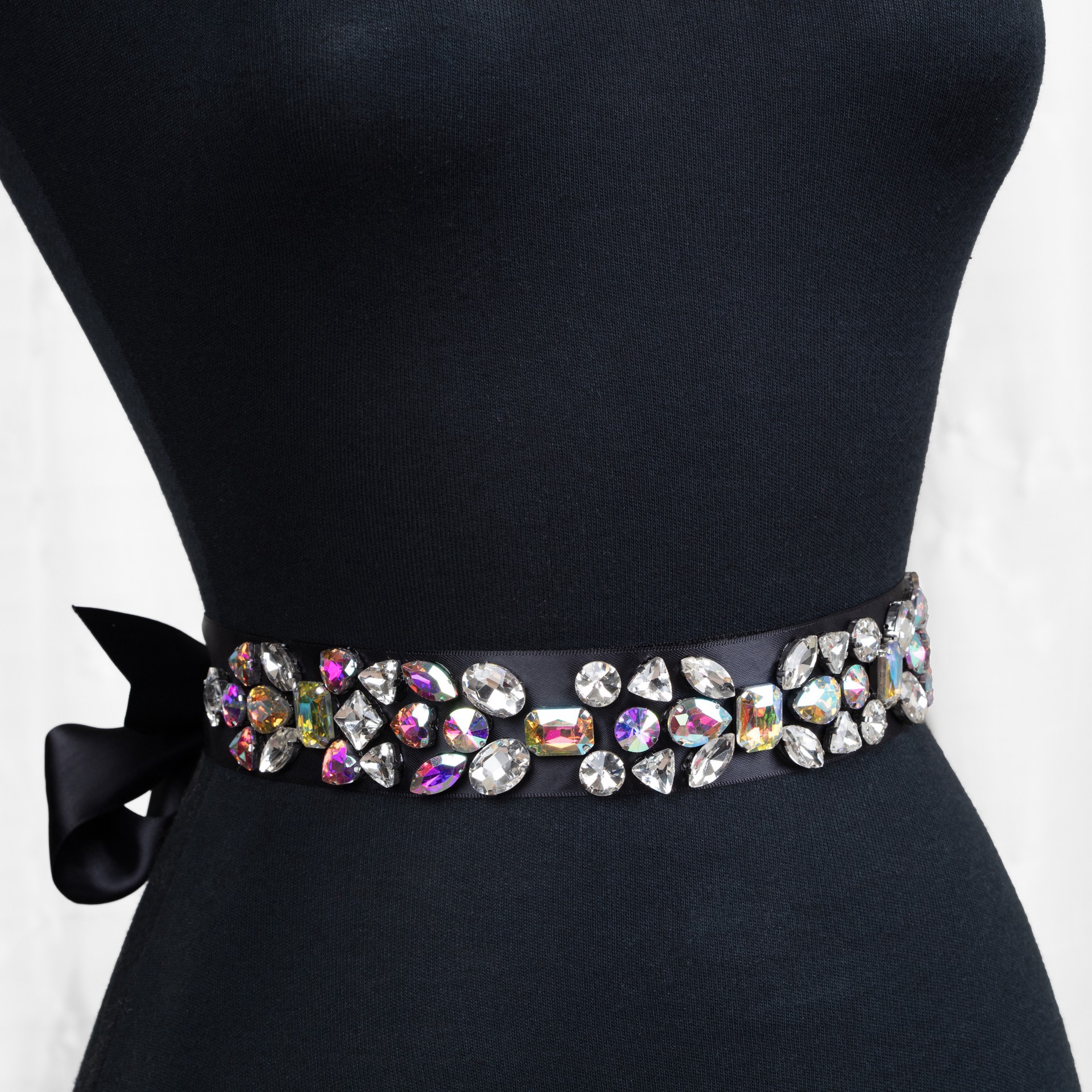 slide 3 of 7, Cousindiy Silver Crystal Ab Glass Sew-On Rhinestones, 48ct., 48 ct