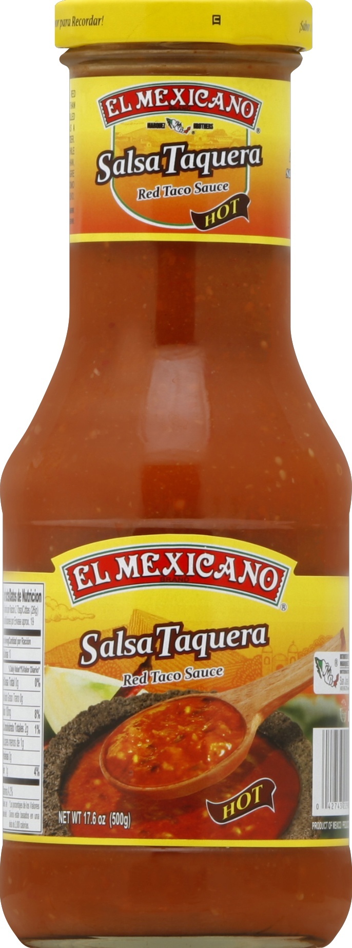 slide 1 of 1, El Mexicano Taco Sauce 17.6 oz, 17.6 oz