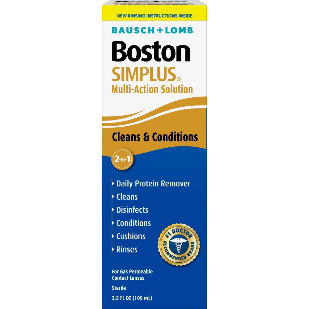 slide 8 of 9, Bausch + Lomb Multi-Action Solution 3.5 oz, 5 oz