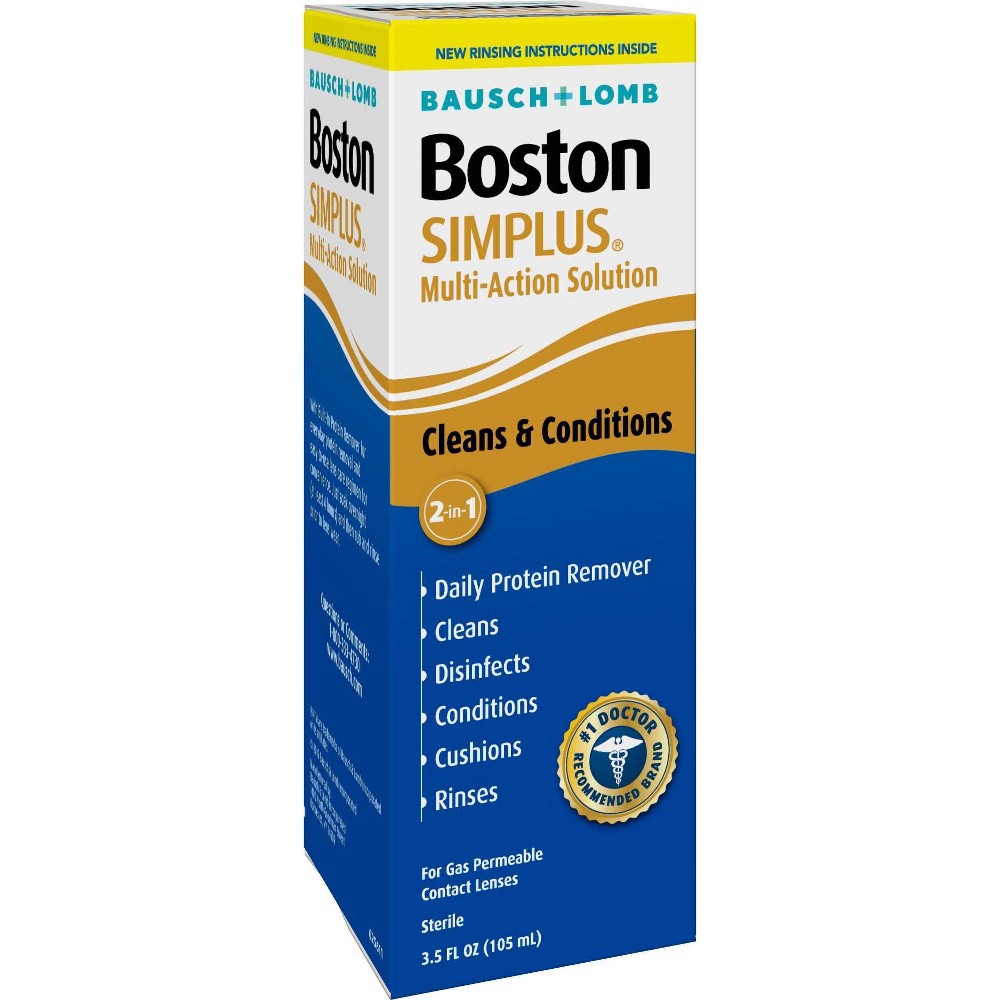 slide 6 of 9, Bausch + Lomb Multi-Action Solution 3.5 oz, 5 oz