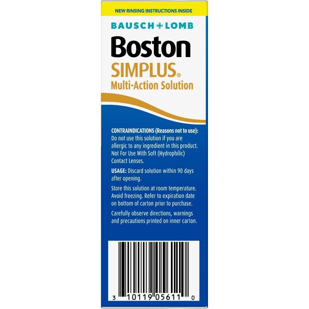 slide 3 of 9, Bausch + Lomb Multi-Action Solution 3.5 oz, 5 oz