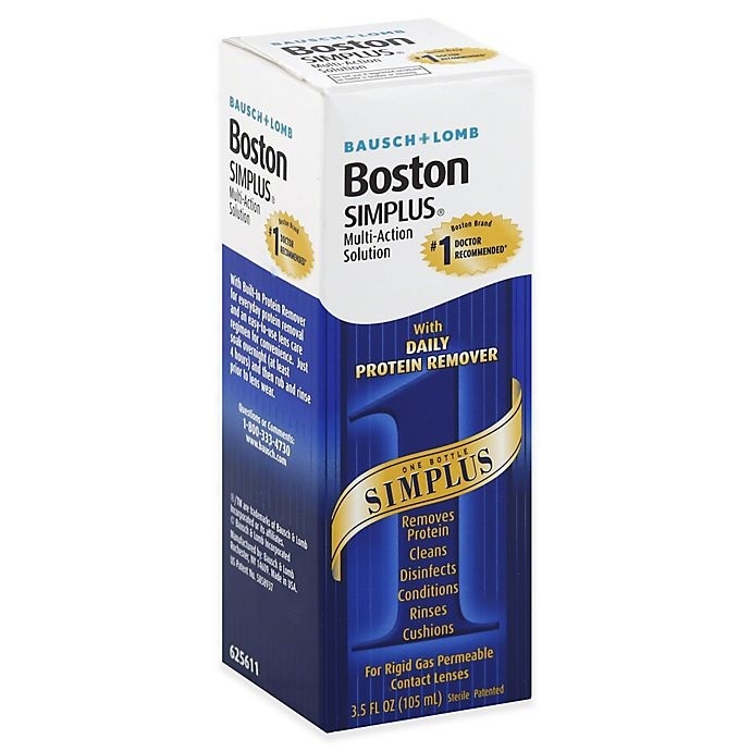 Bausch + Lomb Boston Simplus Multipurpose Contact Lens Solution 5 oz