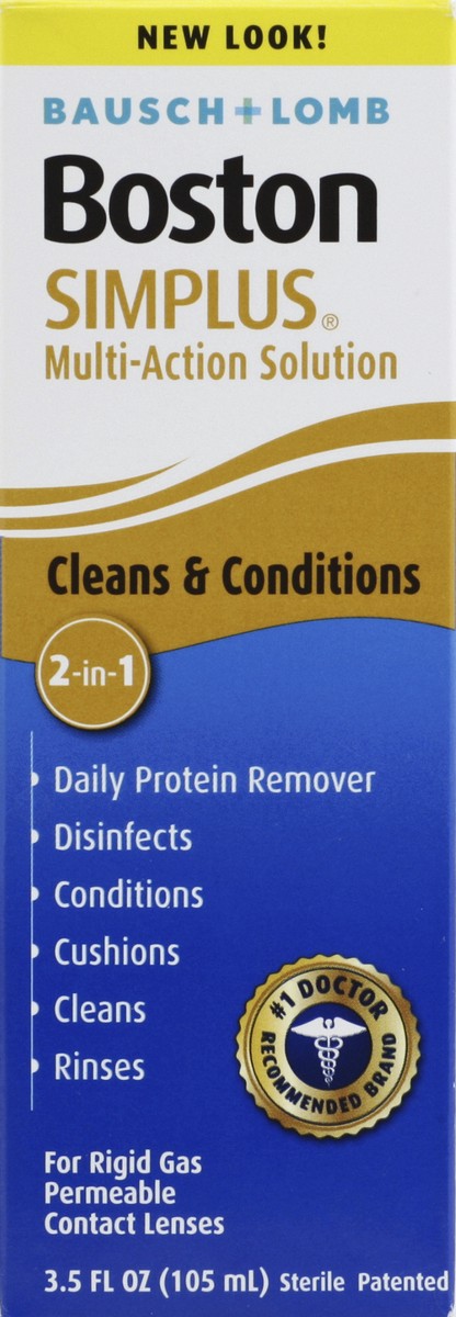 slide 1 of 9, Bausch + Lomb Multi-Action Solution 3.5 oz, 5 oz