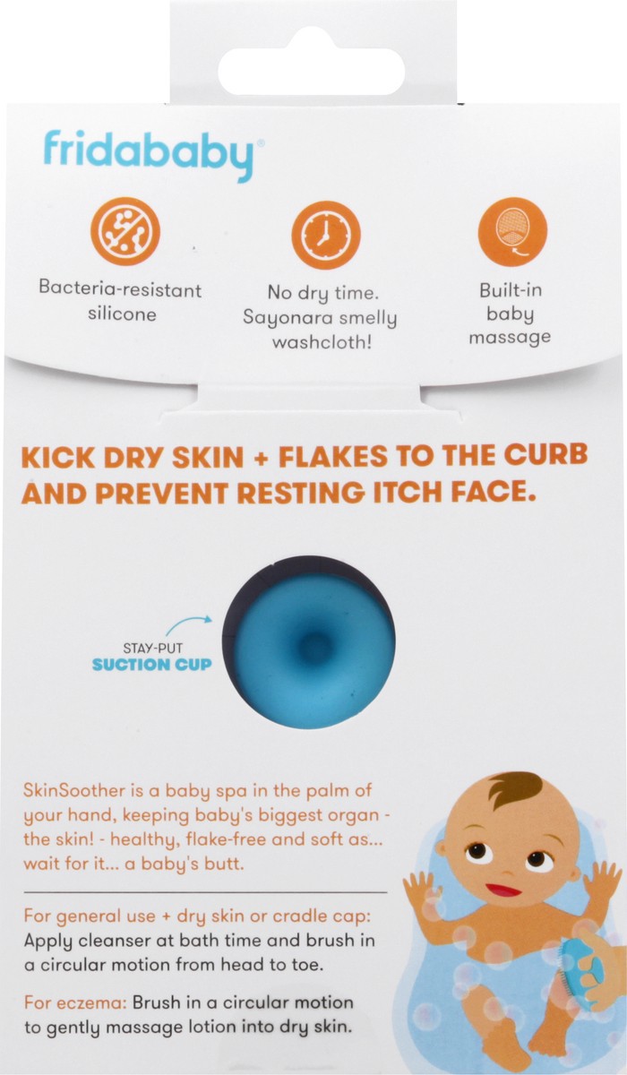 slide 3 of 11, Fridababy DermaFrida The Skinsoother Bath Brush 1 ea, 1 ct