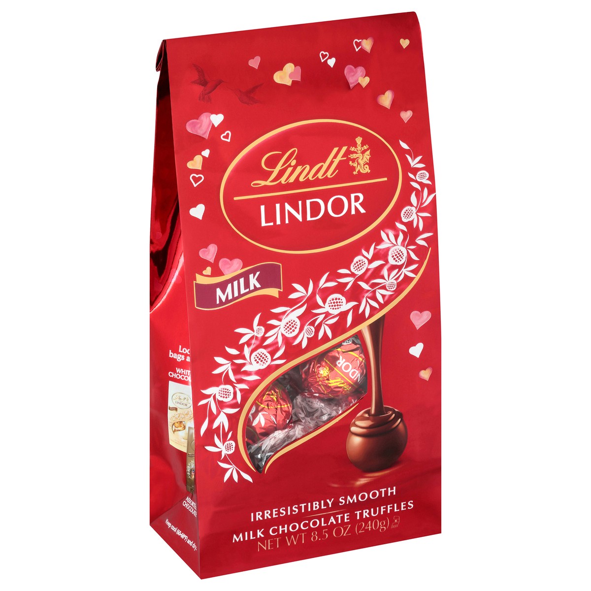 slide 2 of 10, Lindt Milk Chocolate Truffles 8.5 oz, 8.5 oz