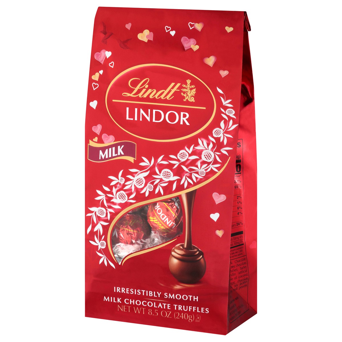 slide 3 of 10, Lindt Milk Chocolate Truffles 8.5 oz, 8.5 oz