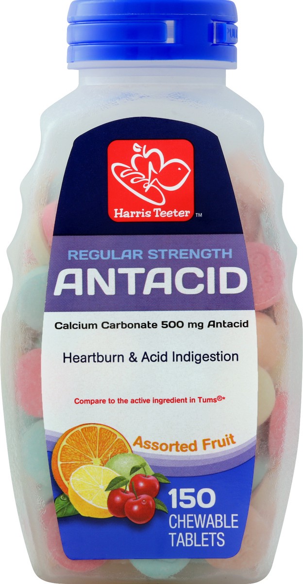 slide 9 of 12, Harris Teeter Antacid Rs Asst Fruit, 150 ct