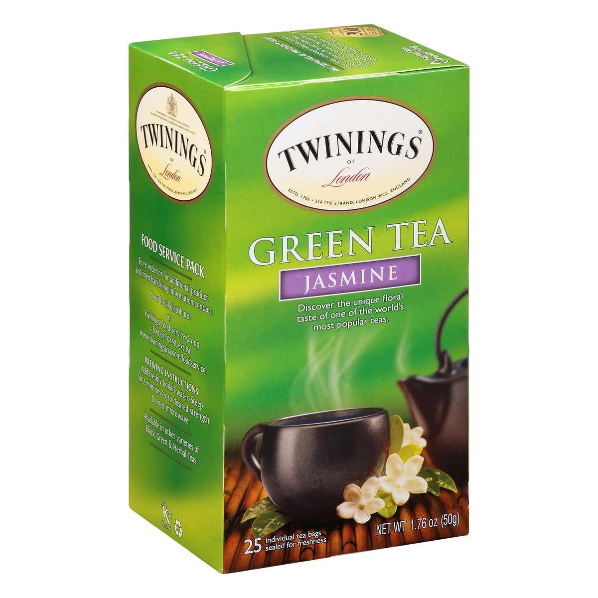 slide 5 of 12, Twinings Tea Bags Jasmine Green Tea - 25 ct, 25 ct