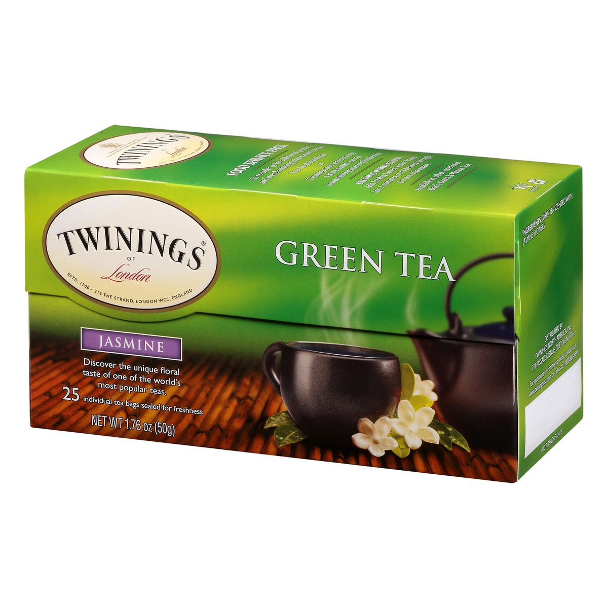 slide 2 of 12, Twinings Tea Bags Jasmine Green Tea - 25 ct, 25 ct