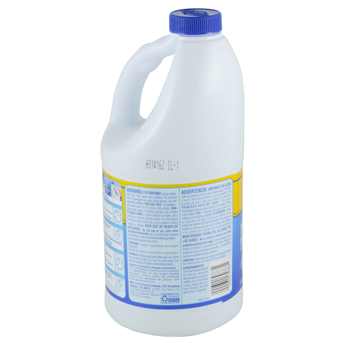 slide 6 of 7, Clorox Splash-Less Regular Bleach, 55 oz