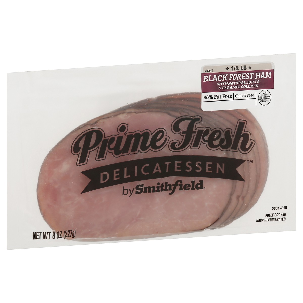 slide 7 of 9, Prime Fresh Smithfield Prime Fresh Black Forest Ham, 8oz, 8 oz