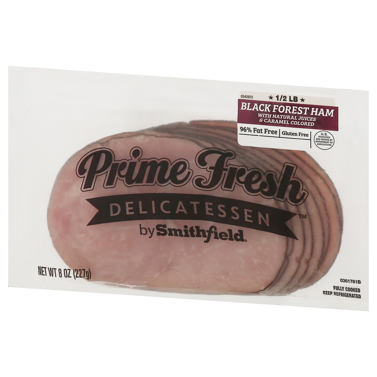 slide 5 of 9, Prime Fresh Smithfield Prime Fresh Black Forest Ham, 8oz, 8 oz