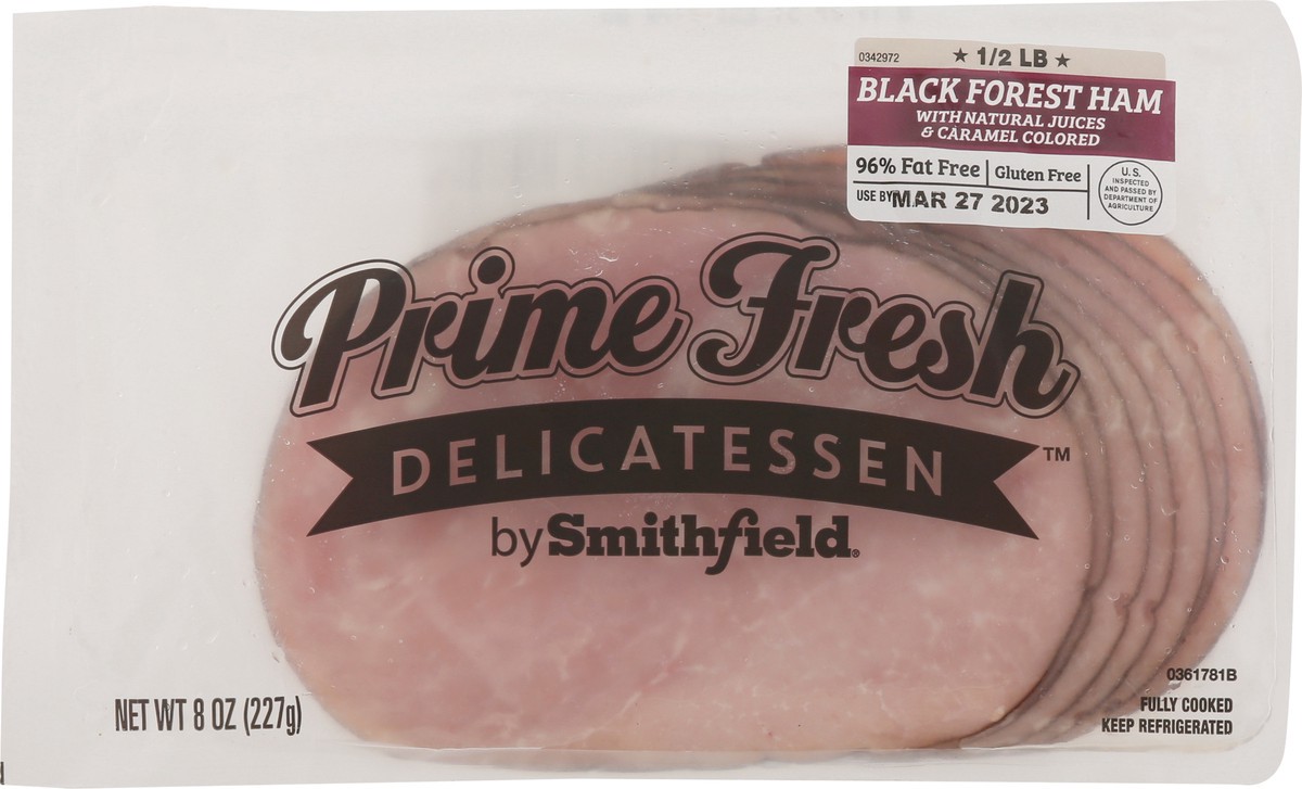 slide 9 of 9, Prime Fresh Smithfield Prime Fresh Black Forest Ham, 8oz, 8 oz