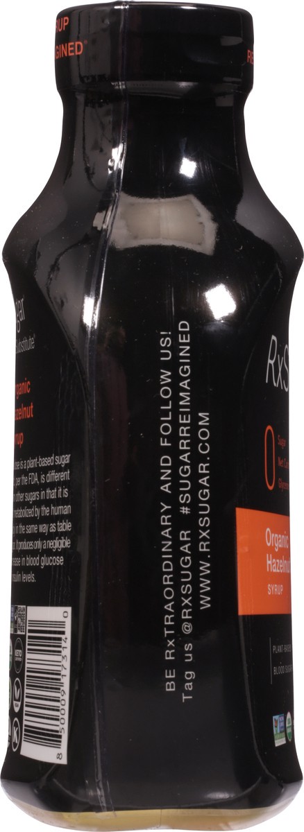 slide 5 of 13, RxSugar Organic Hazelnut Syrup 16 fl oz, 16 fl oz
