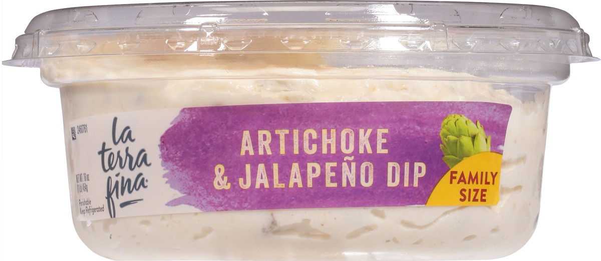 slide 2 of 9, La Terra Fina Artichoke & Jalapeno Dip & Spread Family Size 16 oz, 16 oz