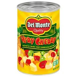Del Monte Very Cherry Flavored Mixed Fruit in Extra Light Syrup, 15 oz Can