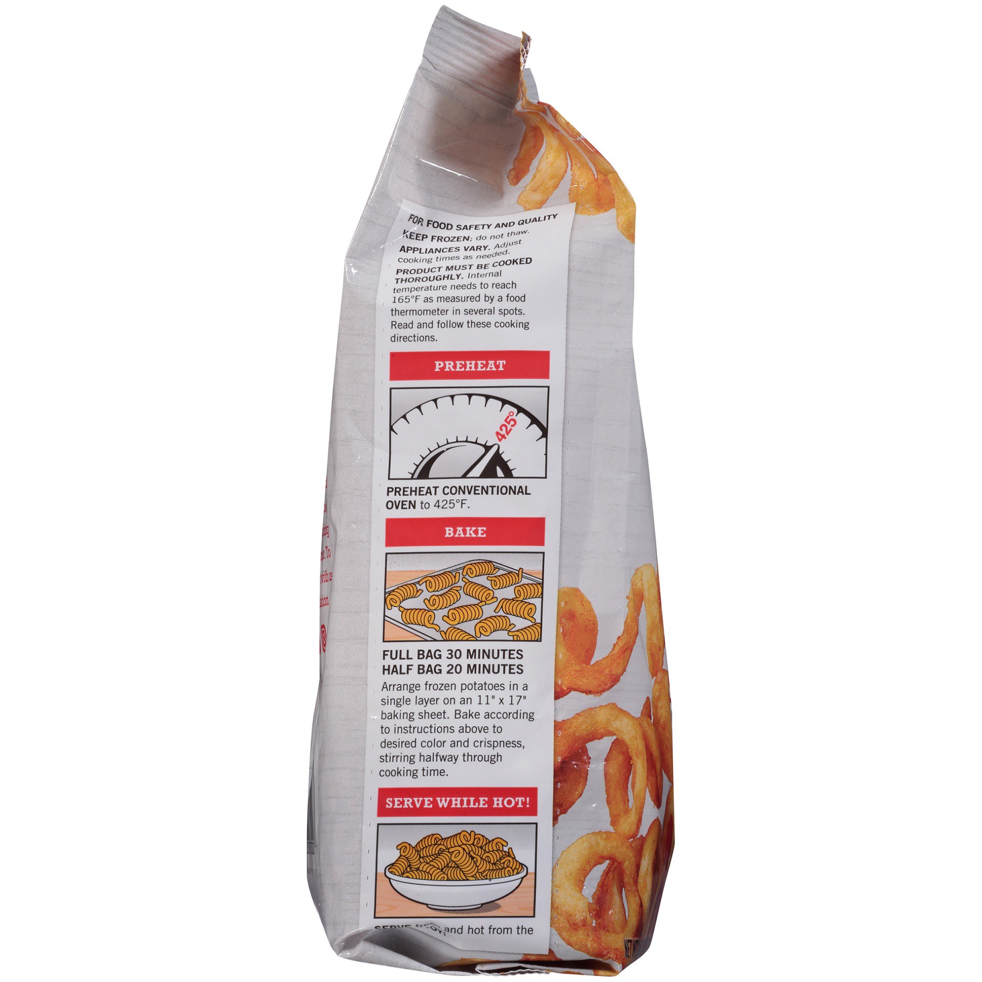 slide 2 of 8, Arby's Seasoned Curly Fries, 22 oz