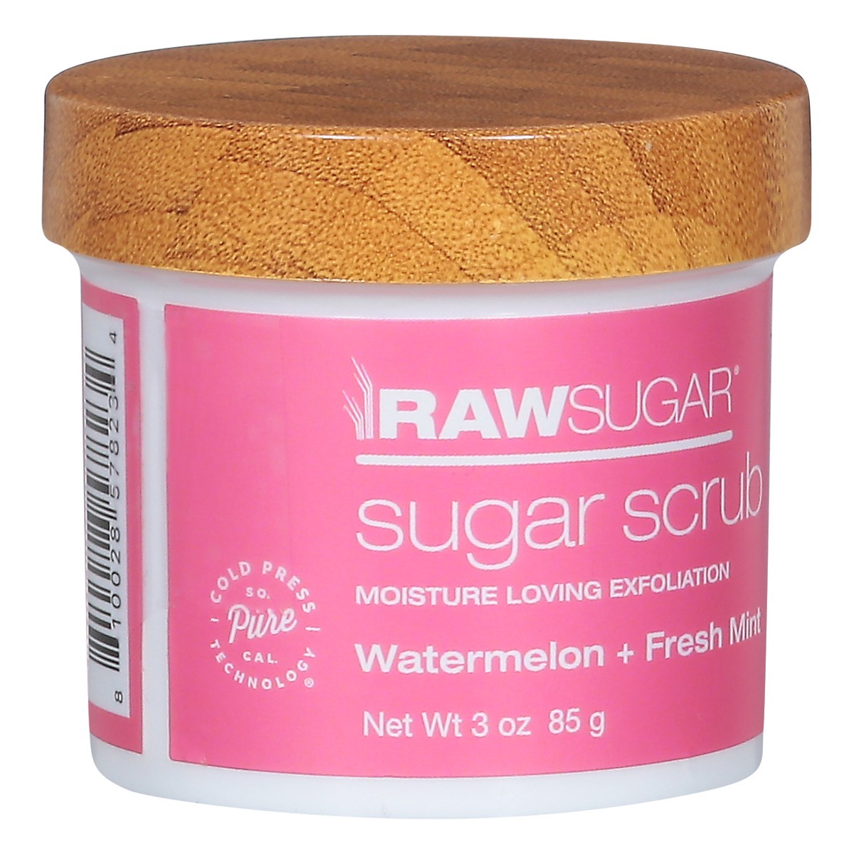 slide 5 of 9, Raw Sugar Sugar Watermelon + Fresh Mint Scrub 3 oz, 3 oz