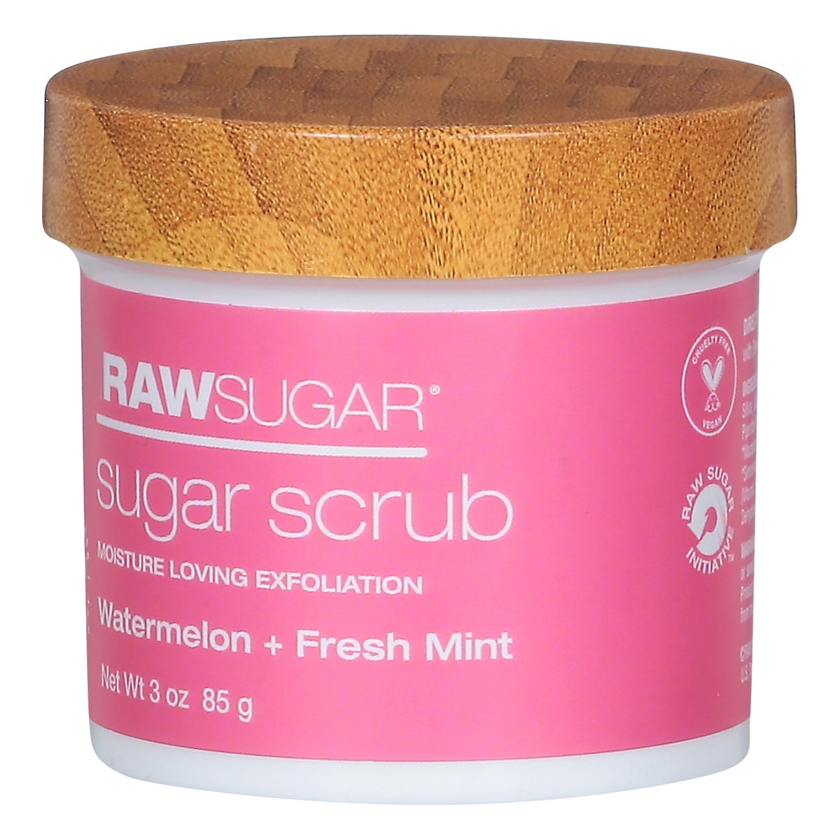 slide 2 of 9, Raw Sugar Sugar Watermelon + Fresh Mint Scrub 3 oz, 3 oz