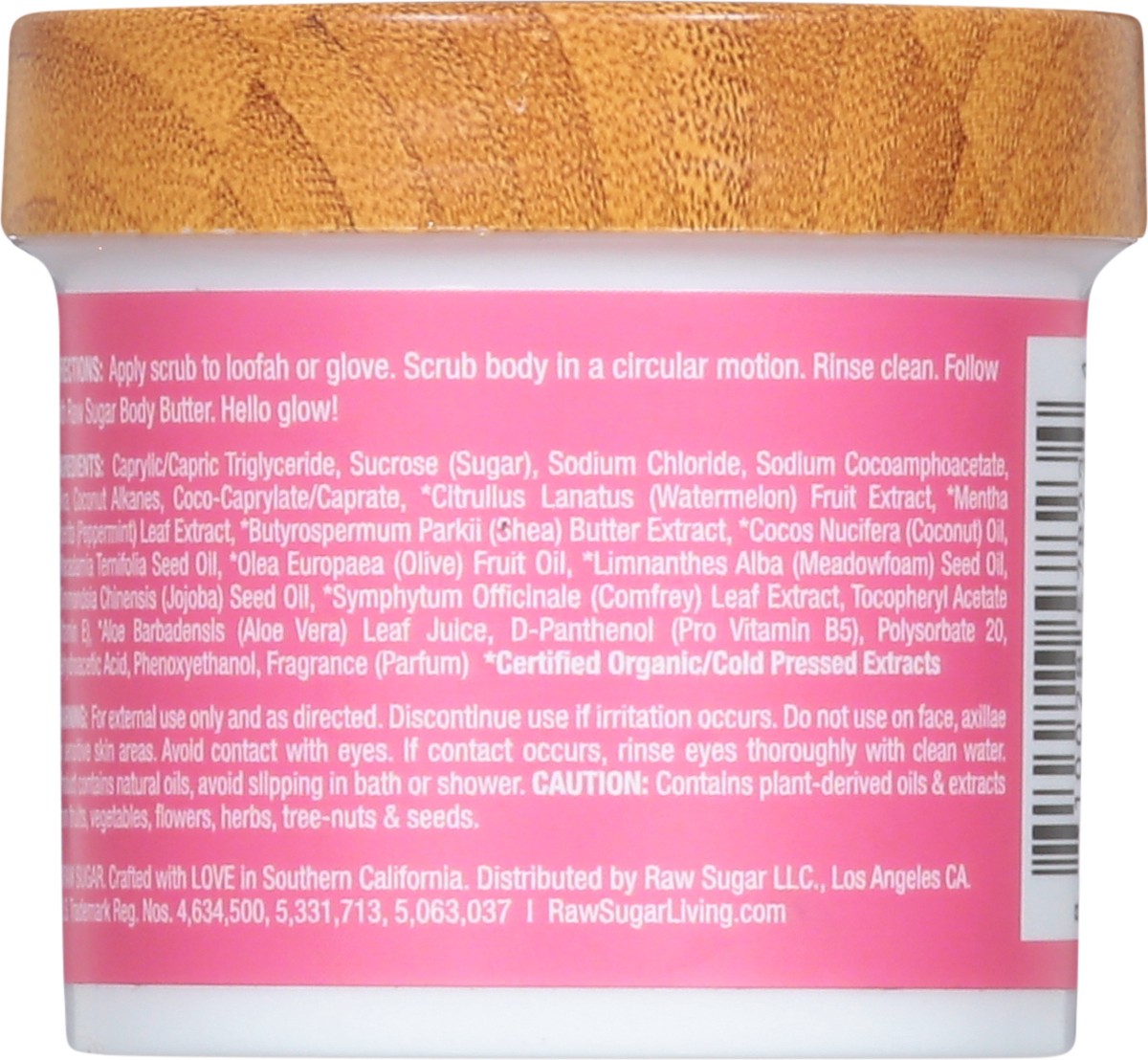 slide 4 of 9, Raw Sugar Sugar Watermelon + Fresh Mint Scrub 3 oz, 3 oz