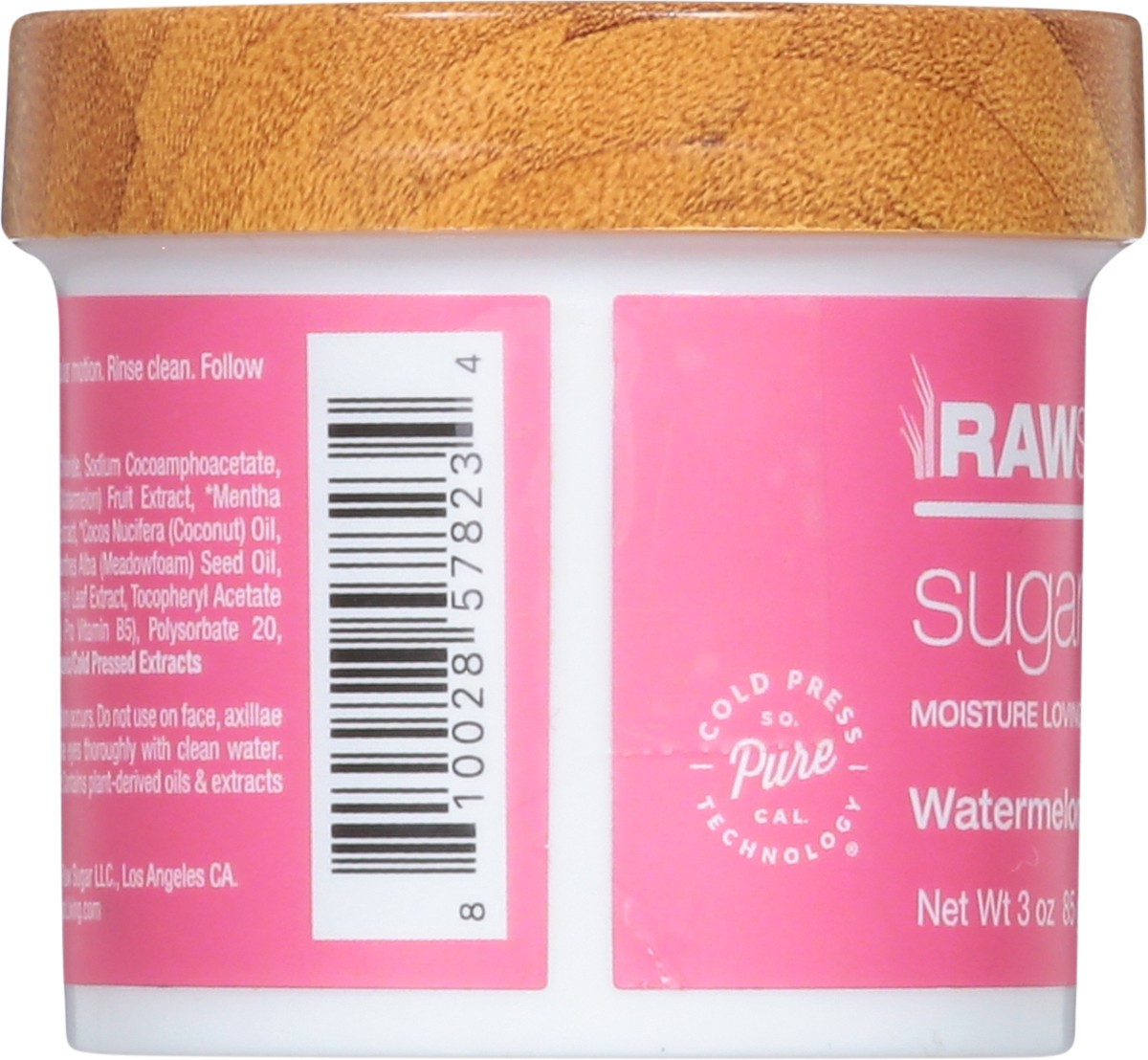 slide 8 of 9, Raw Sugar Sugar Watermelon + Fresh Mint Scrub 3 oz, 3 oz