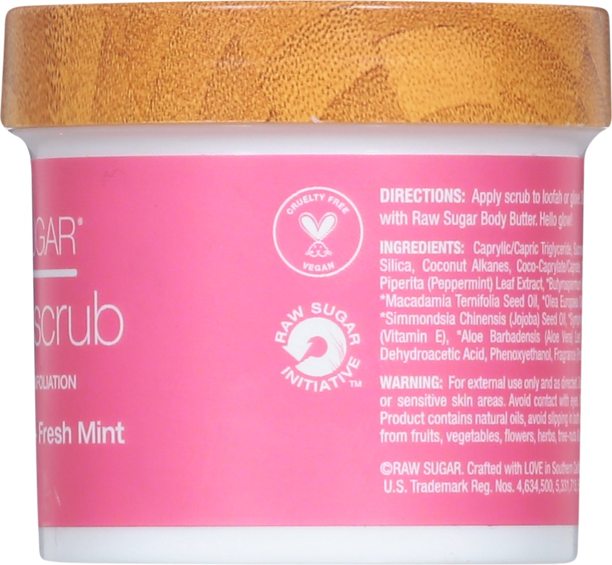 slide 6 of 9, Raw Sugar Sugar Watermelon + Fresh Mint Scrub 3 oz, 3 oz