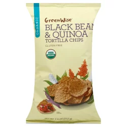 GreenWise Organic Black Bean & Quinoa Tortilla Chips