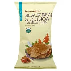 GreenWise Organic Black Bean & Quinoa Tortilla Chips
