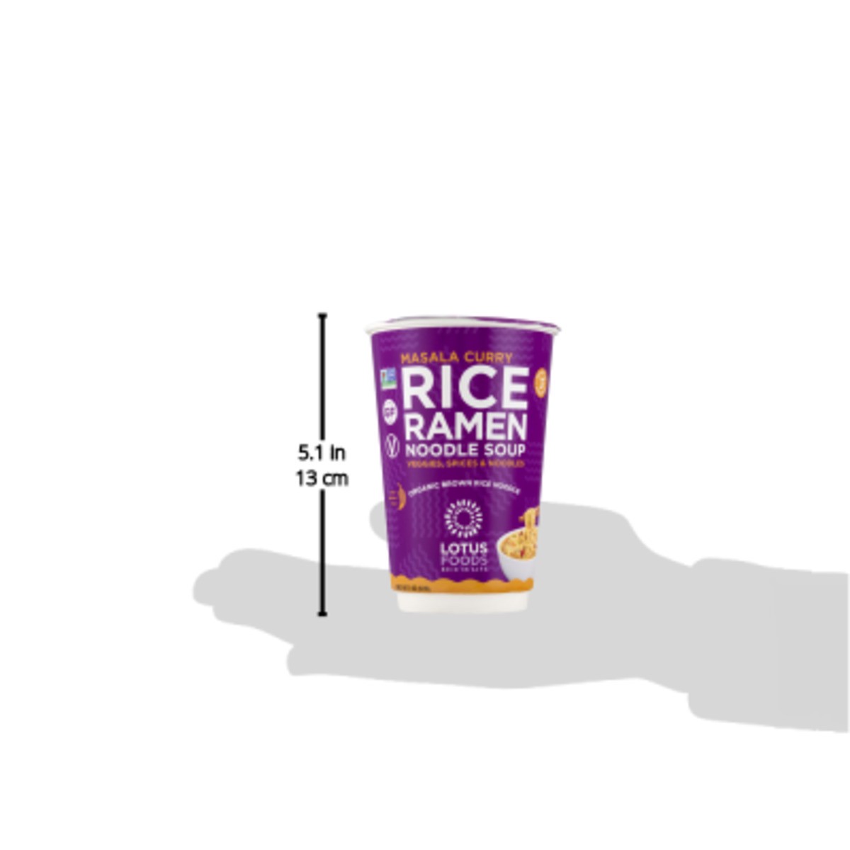 slide 3 of 11, Lotus Foods Mild Masala Curry Rice Ramen 2 oz, 2 oz