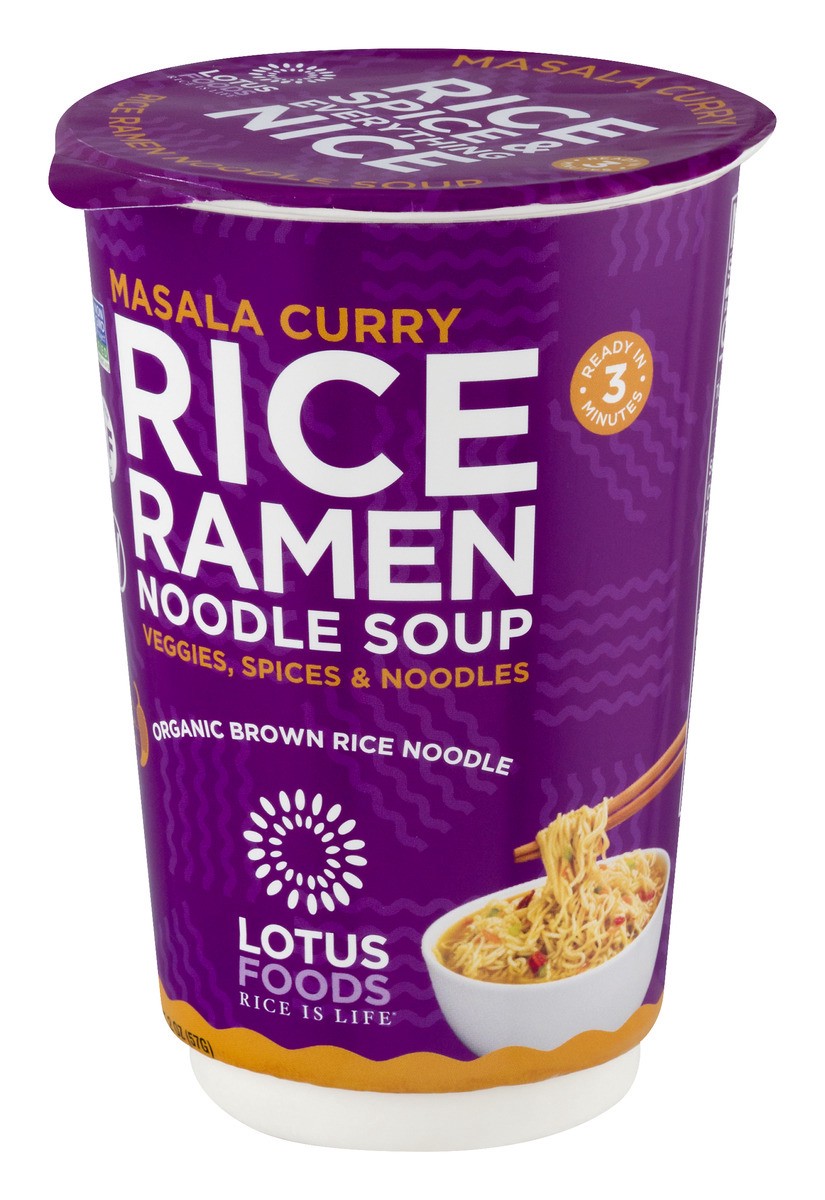 slide 2 of 11, Lotus Foods Mild Masala Curry Rice Ramen 2 oz, 2 oz