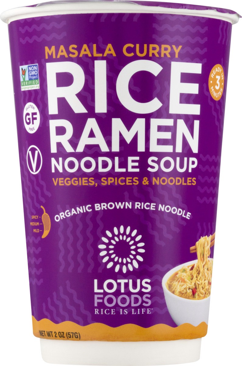 slide 7 of 11, Lotus Foods Mild Masala Curry Rice Ramen 2 oz, 2 oz