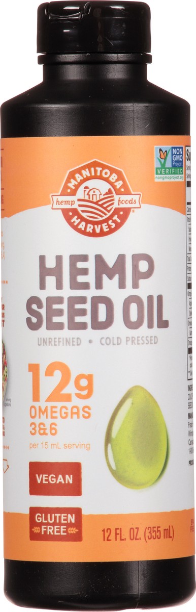 slide 3 of 9, Manitoba Harvest Hemp Seed Oil, 12 fl oz