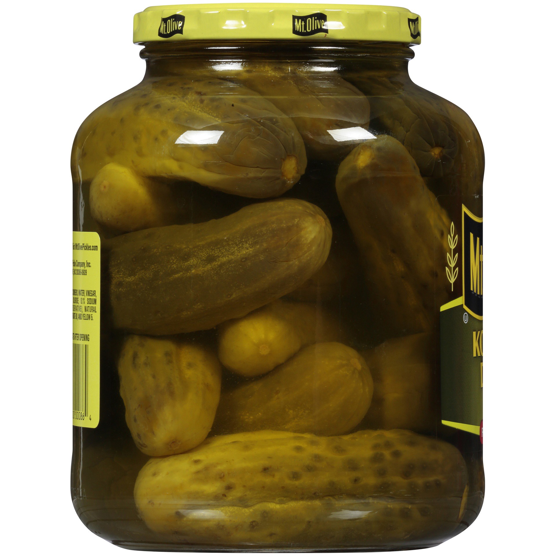 slide 4 of 6, Mt. Olive Kosher Dills Pickles 45 Ounces, 46 oz