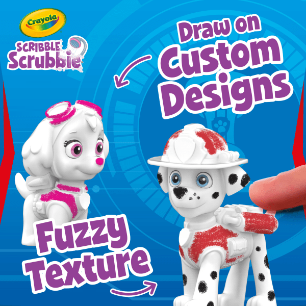 slide 3 of 7, Crayola Scribble Scrubbie Pets! Allows Kids To Customize Their Pets With Markers Then Scrub Them & Begin Again!, 1 ct