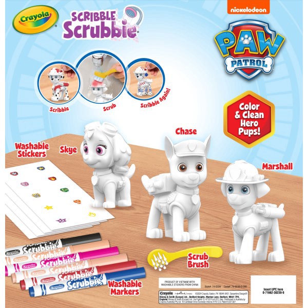 slide 7 of 7, Crayola Scribble Scrubbie Pets! Allows Kids To Customize Their Pets With Markers Then Scrub Them & Begin Again!, 1 ct