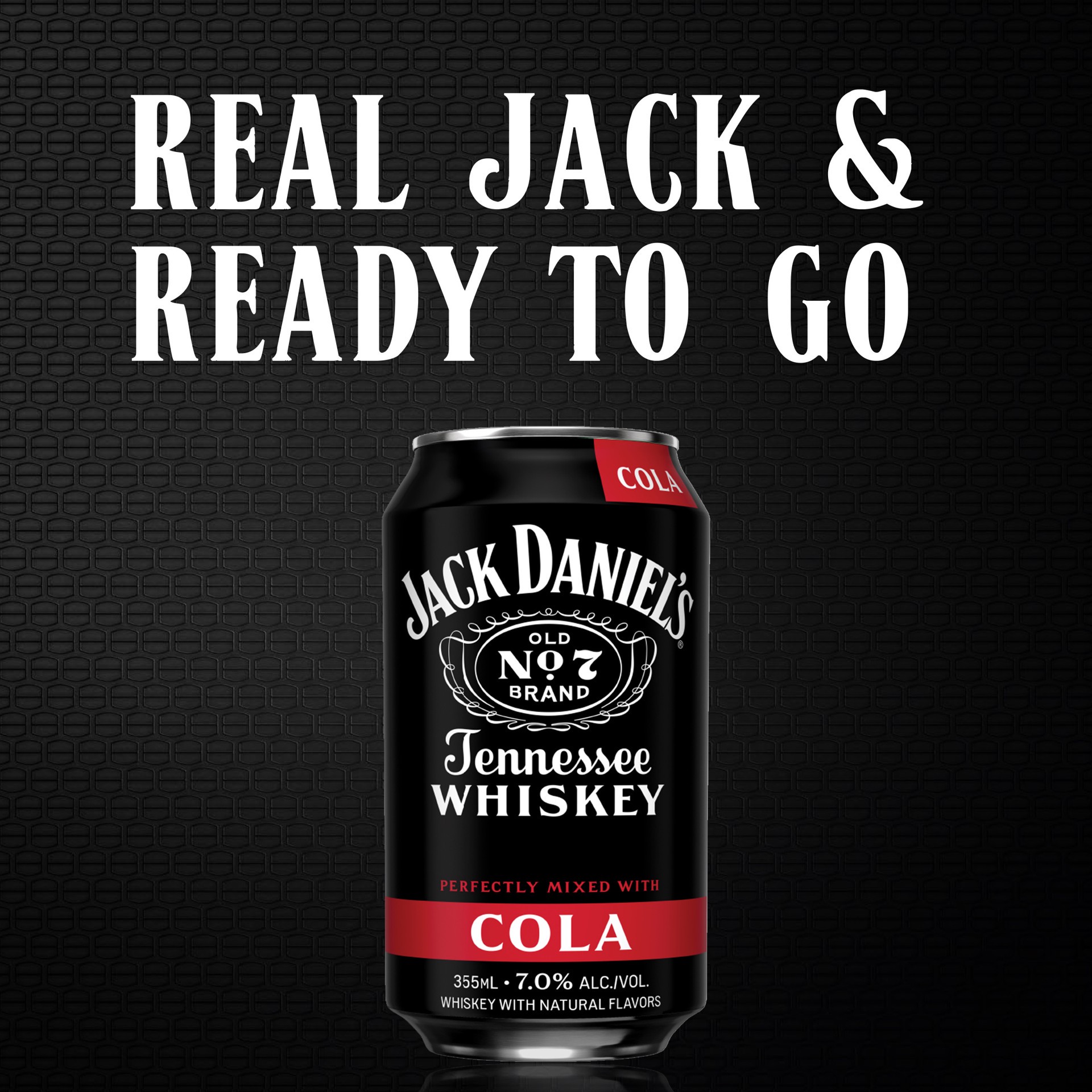 slide 2 of 5, Jack Daniel's 4 Pack Whiskey & Cola 4 ea, 12 oz