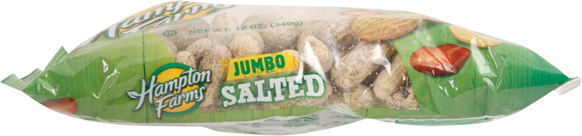 slide 4 of 9, Hampton Farms Jumbo Roasted Salted Peanuts 12 oz Bag, 12 oz